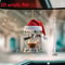 3pcs 2D Acrylic Christmas Coffee Machine Pendants 1