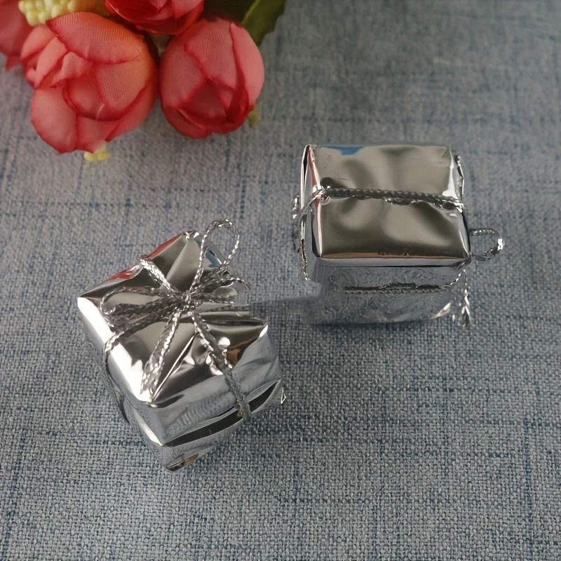 50pcs Mini Christmas Ornament Gift Boxes 5