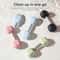 Baby Silicone Teething Dumbbell Rattle Toy 4