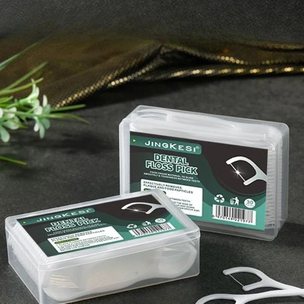 Dental Floss Polymer Disposable Toothpick Set 3