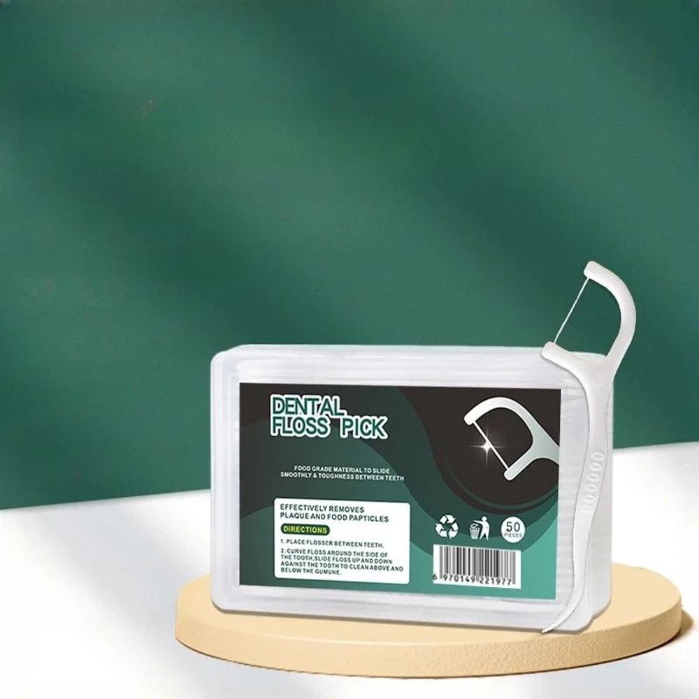 Dental Floss Polymer Disposable Toothpick Set 4