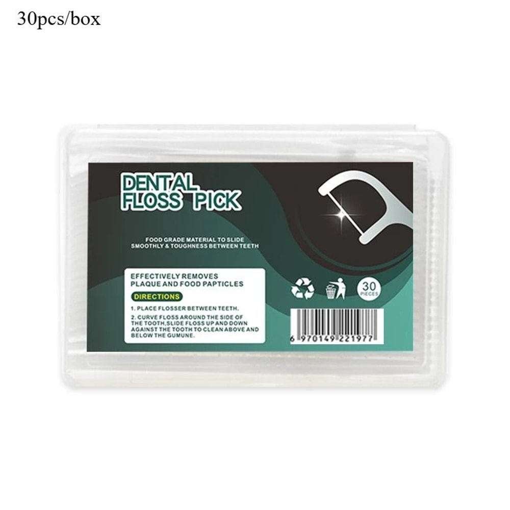 Dental Floss Polymer Disposable Toothpick Set 6