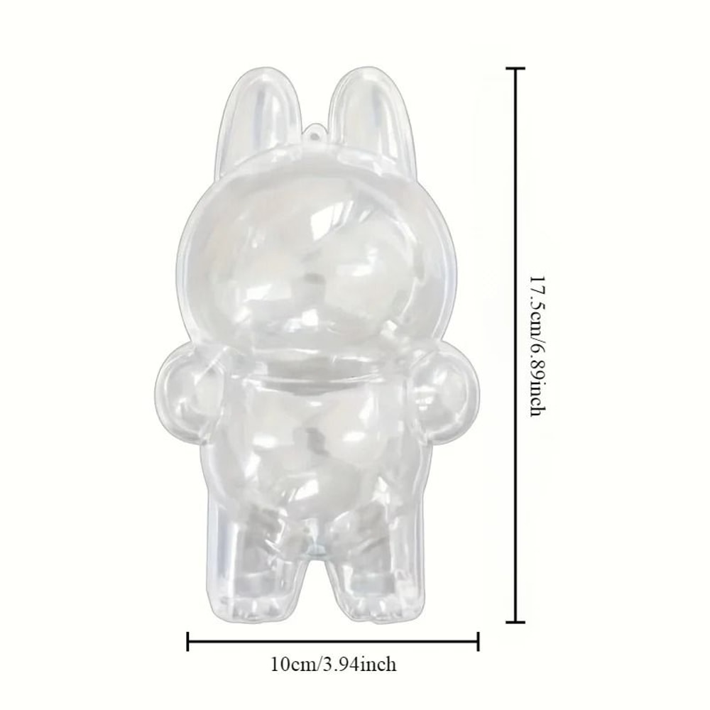 Transparent Protective Storage Cover For Labubu Monster Doll 4