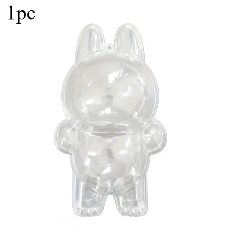 Transparent Protective Storage Cover For Labubu Monster Doll 5