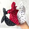 3pcs Vintage Polka Dot Headband Set 1
