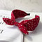 3pcs Vintage Polka Dot Headband Set 4