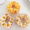 3pcs Fun Cartoon Duck Pattern Scrunchie Set 1