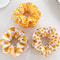 3pcs Fun Cartoon Duck Pattern Scrunchie Set 1