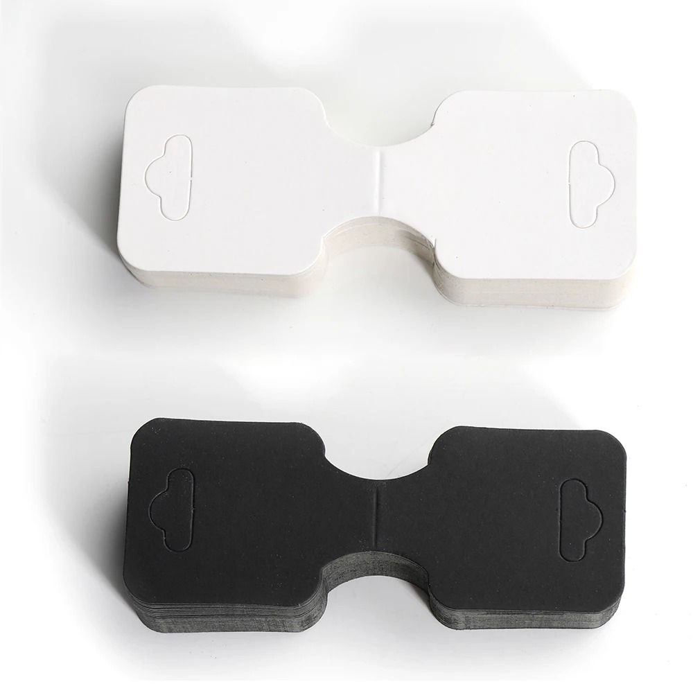 50pcs Kraft Paper Jewelry Display Cards 4