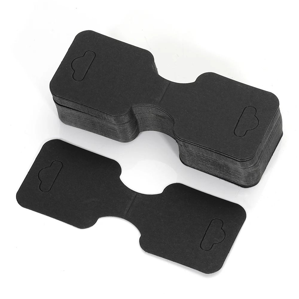 50pcs Kraft Paper Jewelry Display Cards 6