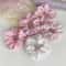 10pcs Polka Dot Floral Fabric Scrunchie Set 1