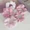 10pcs Polka Dot Floral Fabric Scrunchie Set 3