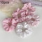 10pcs Polka Dot Floral Fabric Scrunchie Set 5