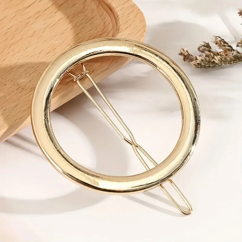 6 Pcs Elegant Round Hairpins Set 0