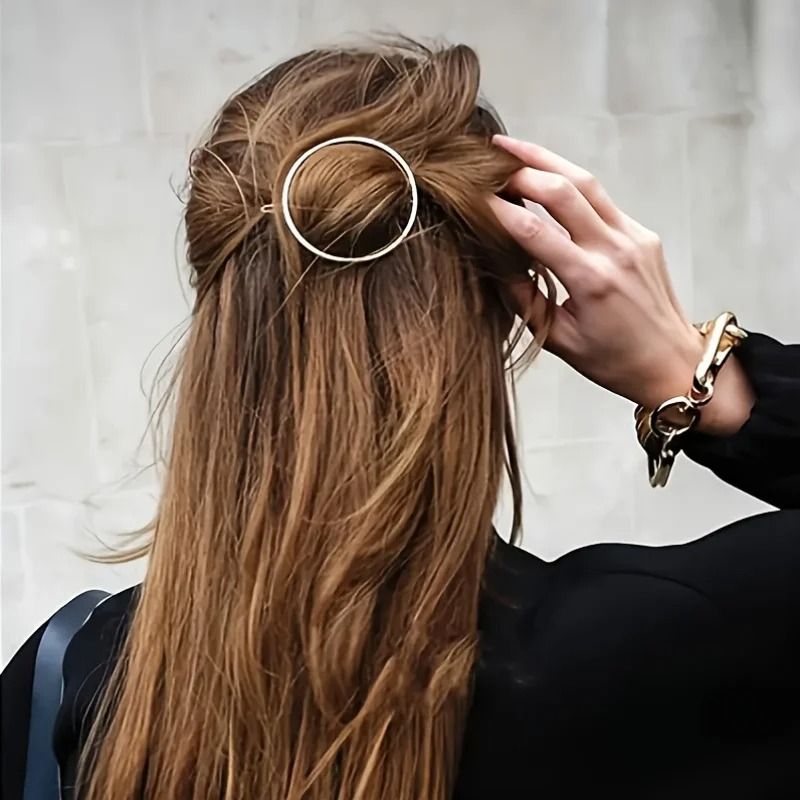 6 Pcs Elegant Round Hairpins Set 2