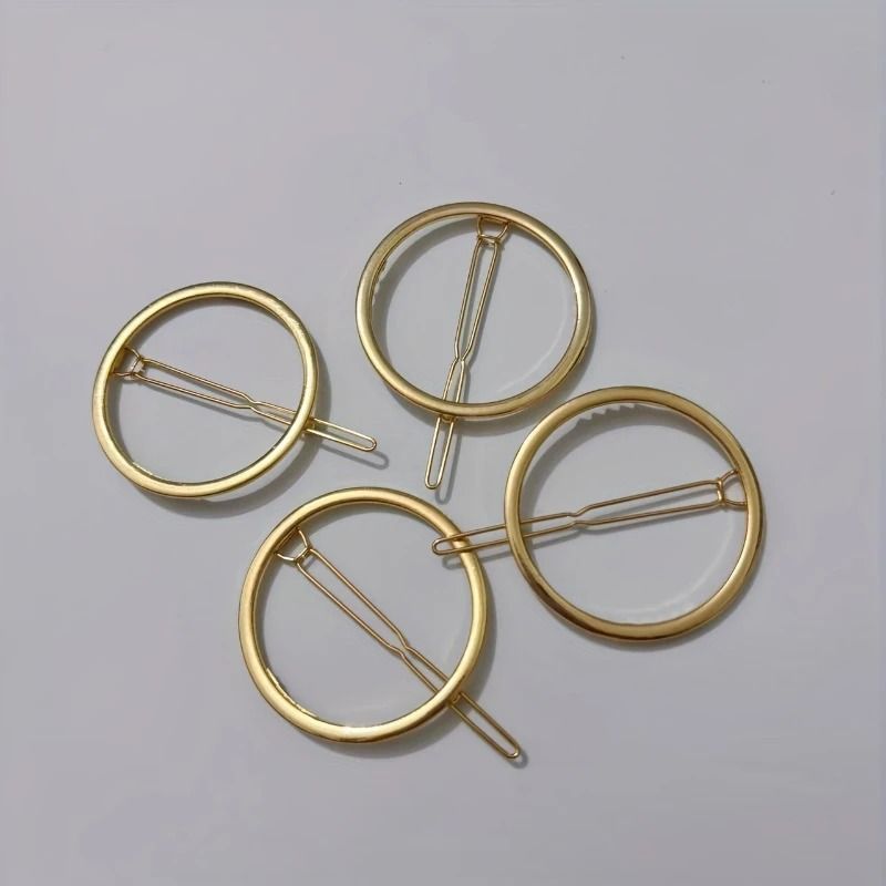 6 Pcs Elegant Round Hairpins Set 4