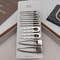 8pcs Elegant Silvery Hair Clips Set 0