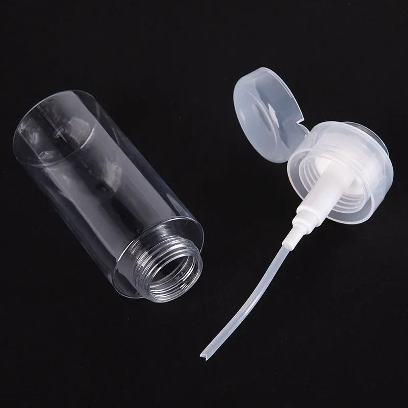 Refillable Press Pump Dispenser Bottle Set 5