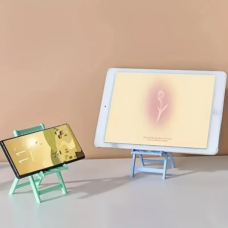 6 Pcs Mini Beach Chair Cell Phone Stand 1