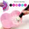 3pcs Silicone AppleShaped Makeup Brush Cleaner Pad 6