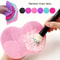 3pcs Silicone AppleShaped Makeup Brush Cleaner Pad 6