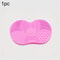 Silicone AppleShaped Makeup Brush Cleaner Pad 9