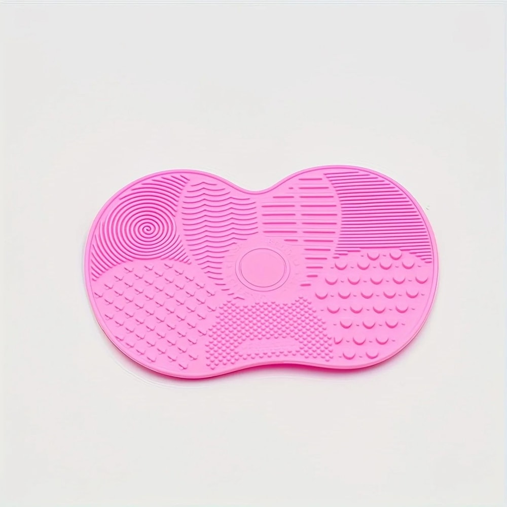 Silicone AppleShaped Makeup Brush Cleaner Pad 4