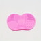 Silicone AppleShaped Makeup Brush Cleaner Pad 4