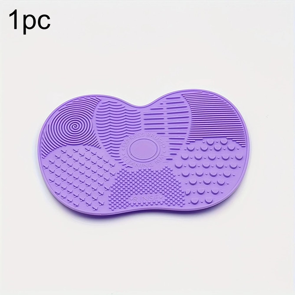Silicone AppleShaped Makeup Brush Cleaner Pad 6