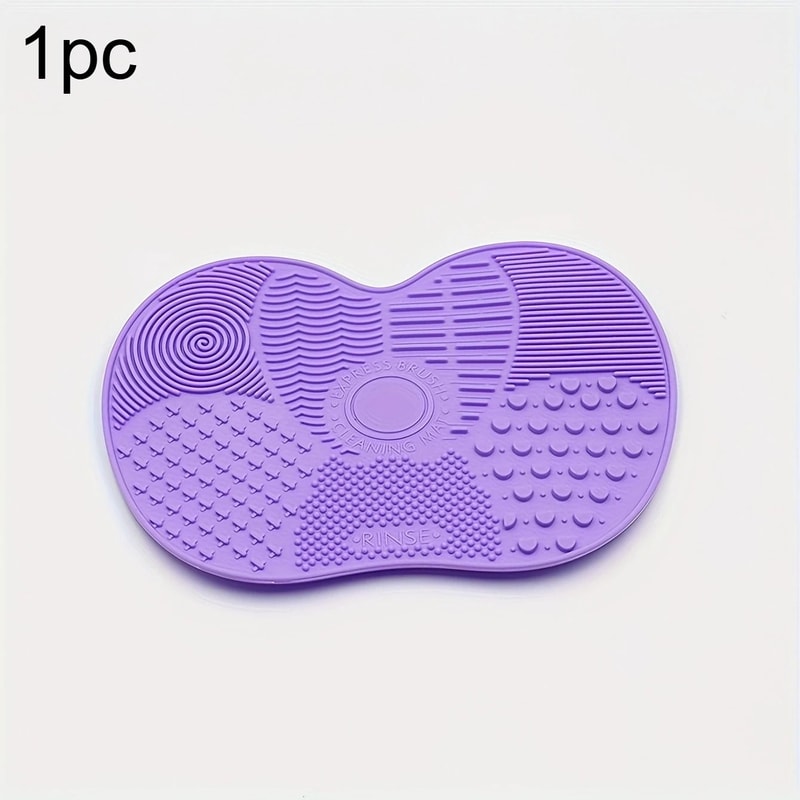 Silicone AppleShaped Makeup Brush Cleaner Pad 6