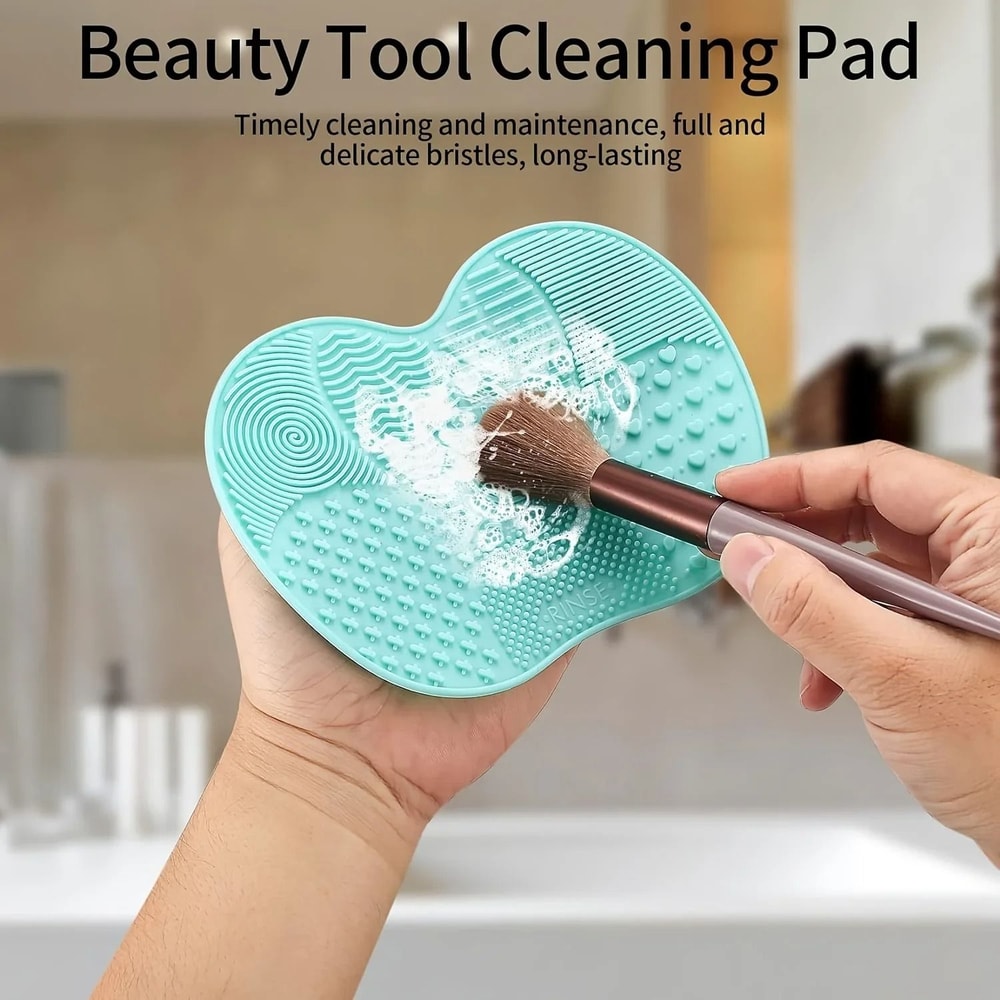 Silicone Makeup Brush Cleaning Scrub Pad 2