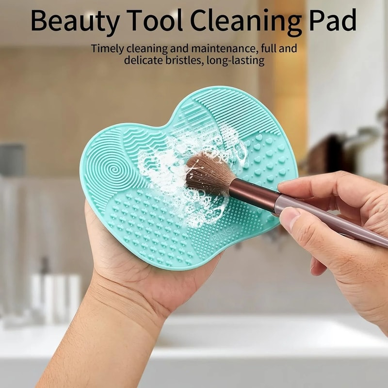 Silicone Makeup Brush Cleaning Scrub Pad 2