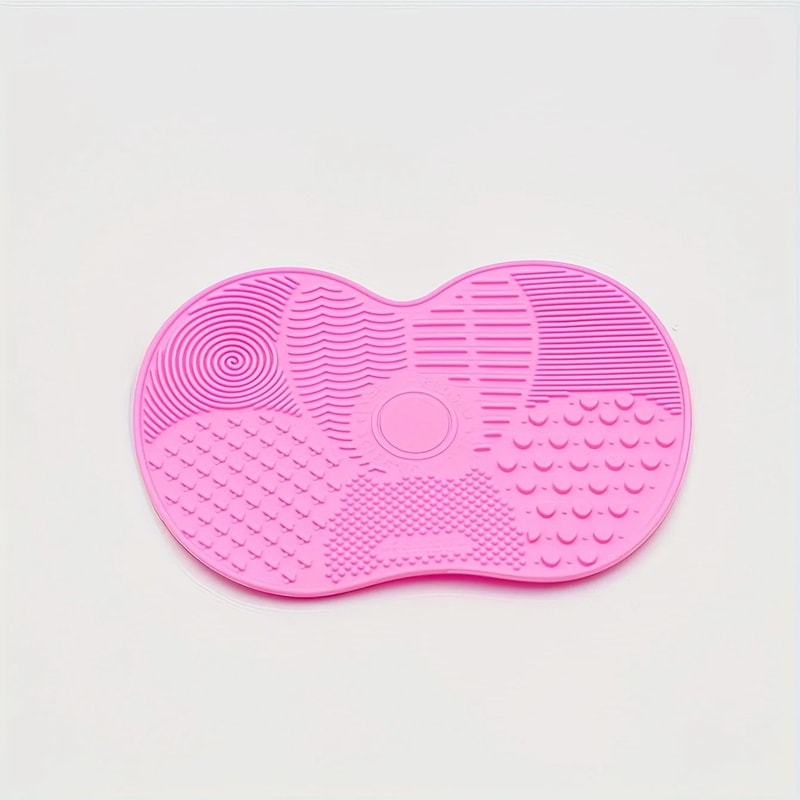 5pcs Silicone AppleShaped Makeup Brush Cleaner Pad 4