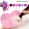 5pcs Silicone AppleShaped Makeup Brush Cleaner Pad 6