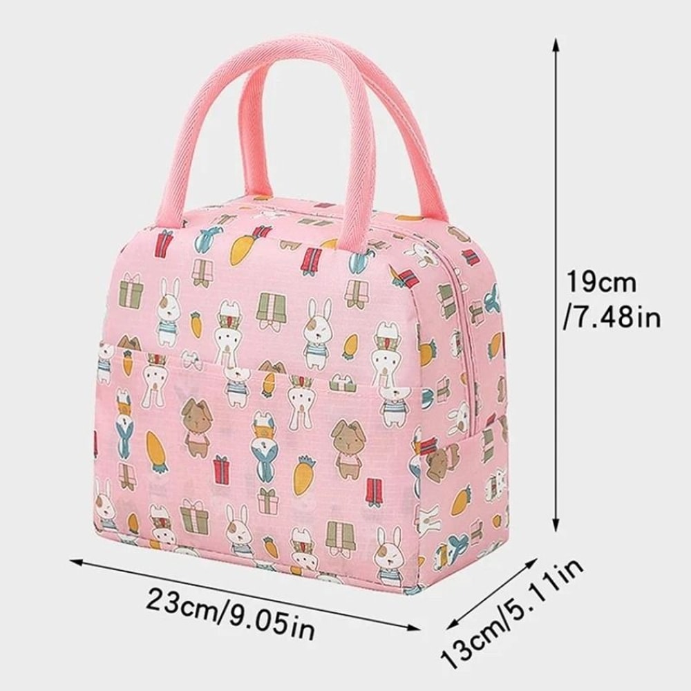 Portable Thermal Insulated Lunch Bag 5