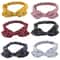 Printed Rabbit Ears Elastic Crossband Headband 3