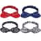 Printed Rabbit Ears Elastic Crossband Headband 4