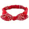 Printed Rabbit Ears Elastic Crossband Headband 7