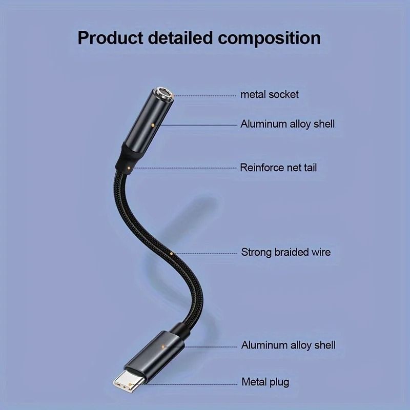 TypeC To 35mm Headphone Adapter 3