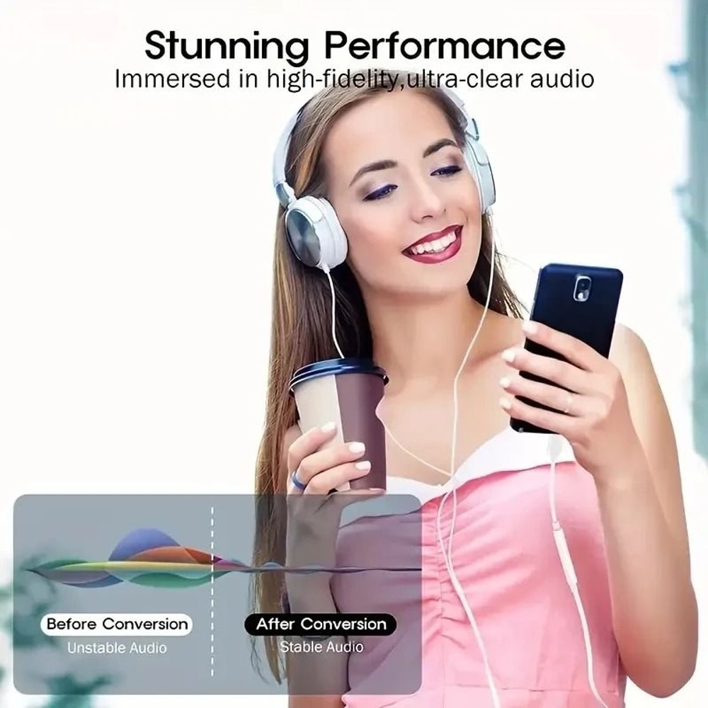 USB TypeC To 35mm Jack Earphone Adapter 1