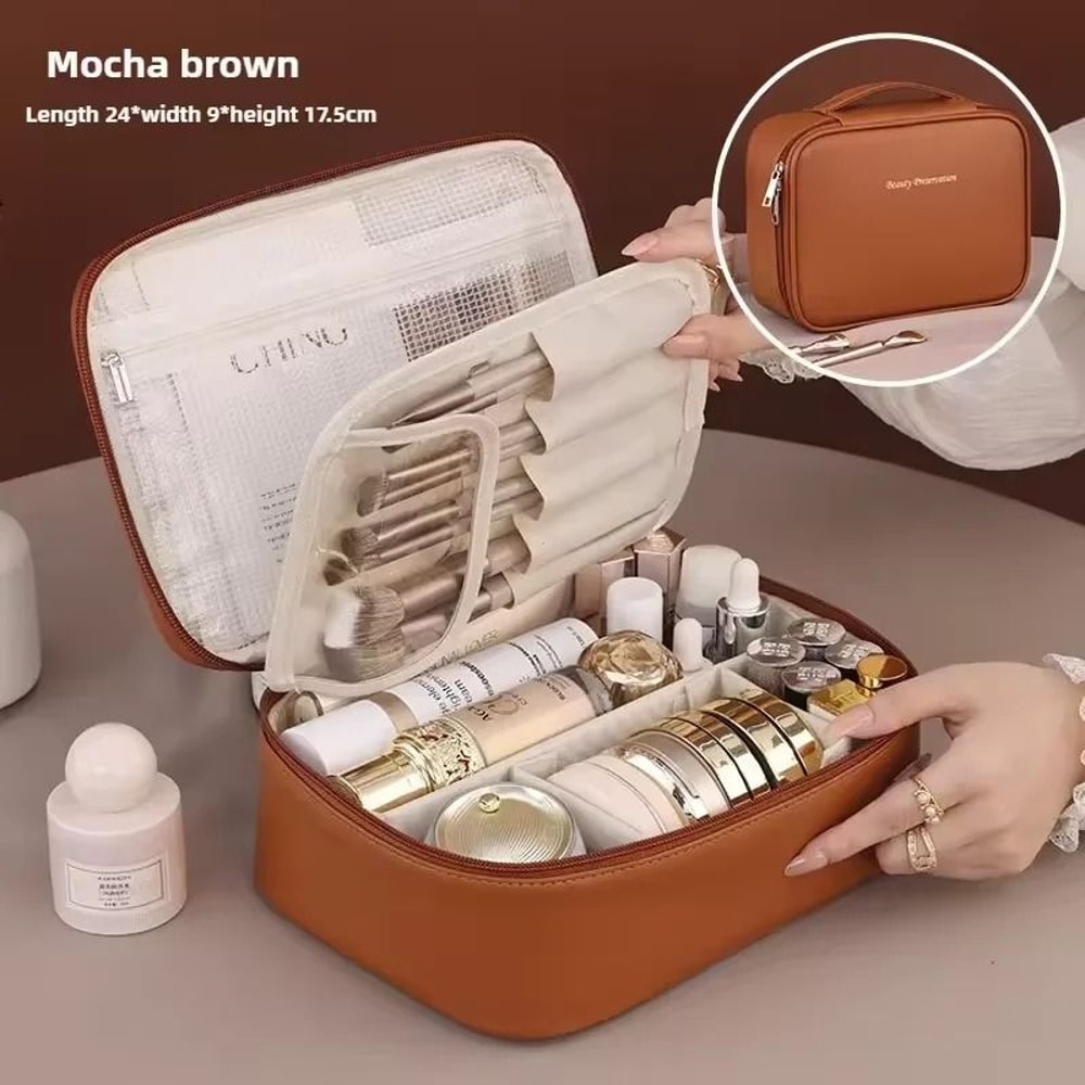 Double Layer Luxury Cosmetics Organizer 6