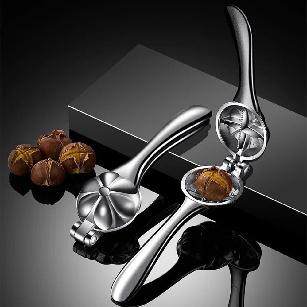 Stainless Steel HeavyDuty Chestnut Nut Cracker 1