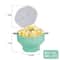 Silicone Microwave Foldable Popcorn Maker Bucket 6