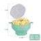 Silicone Microwave Foldable Popcorn Maker Bucket 6