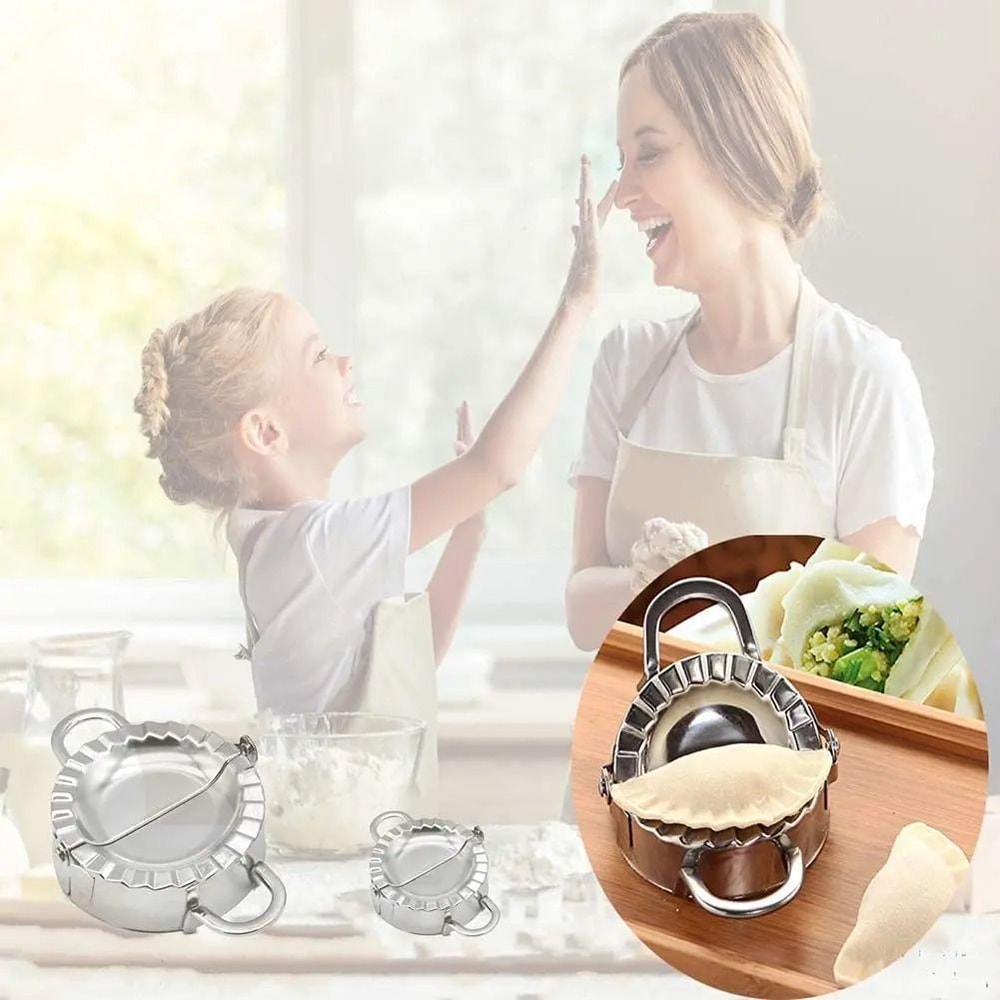 Stainless Steel Dumpling Maker Press Set 4