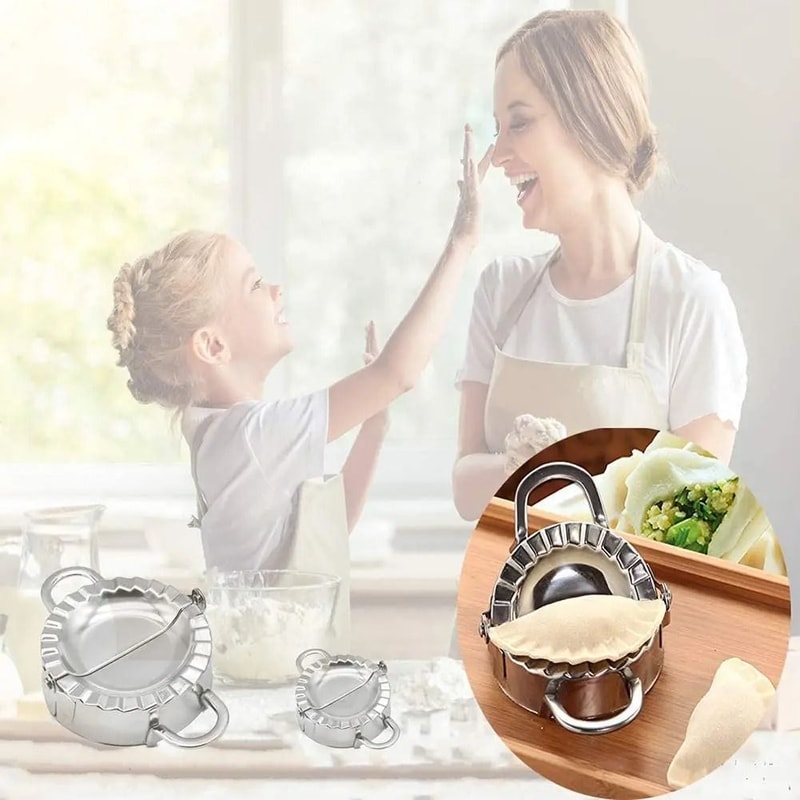 Stainless Steel Dumpling Maker Press Set 4