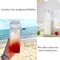 Transparent Square Milk Carton Water Bottle Set 2
