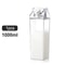 Transparent Square Milk Carton Water Bottle Set 7
