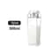 Transparent Square Milk Carton Water Bottle Set 8