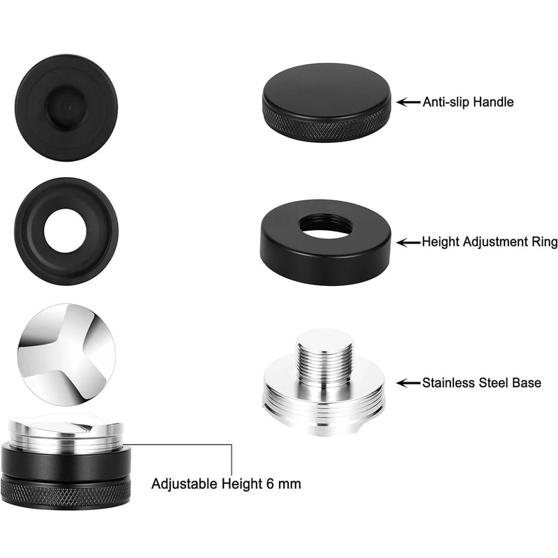 Professional Stainless Steel Coffee Espresso Tamper Distributor 1